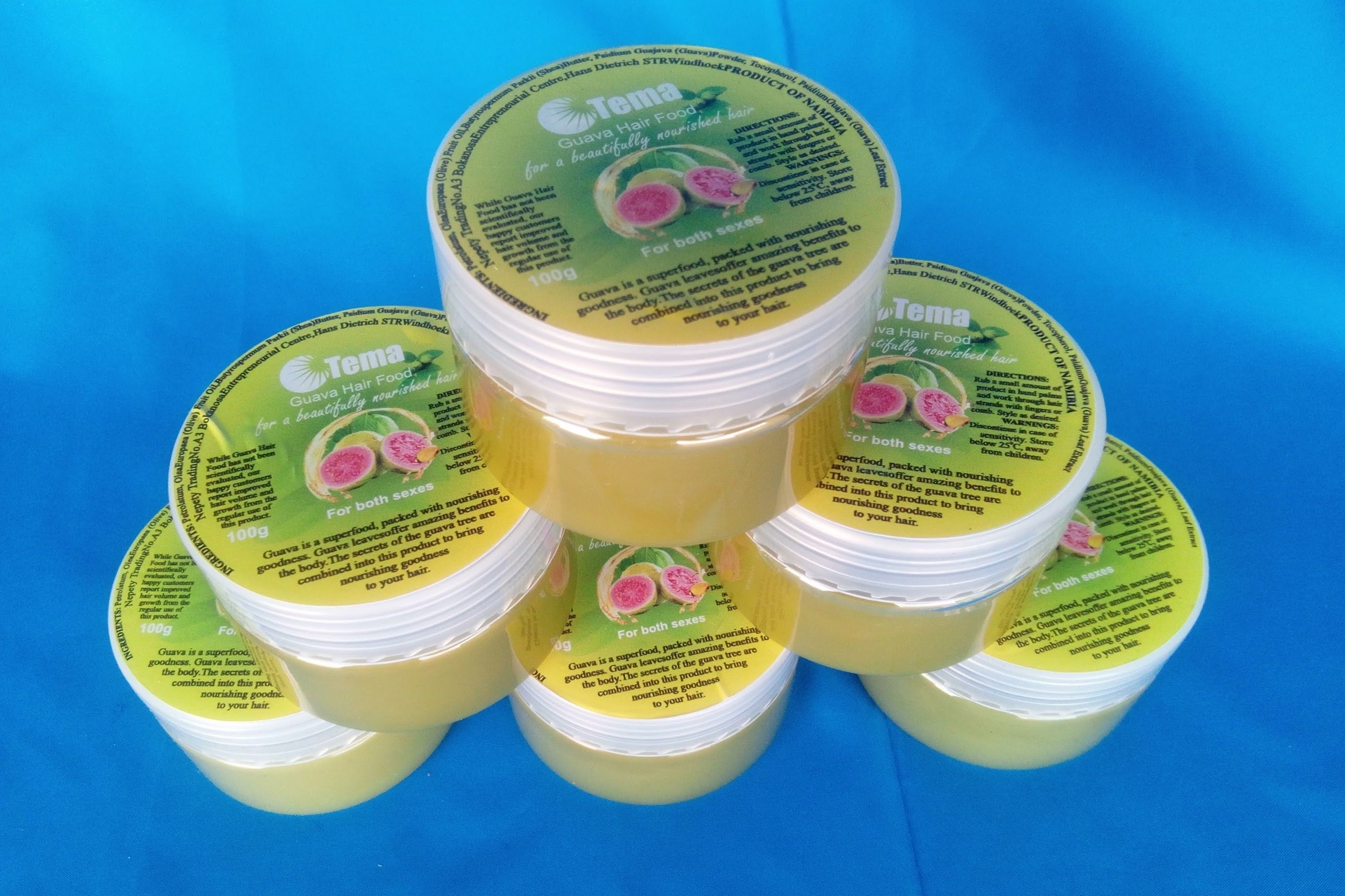 Some of our hair creams.