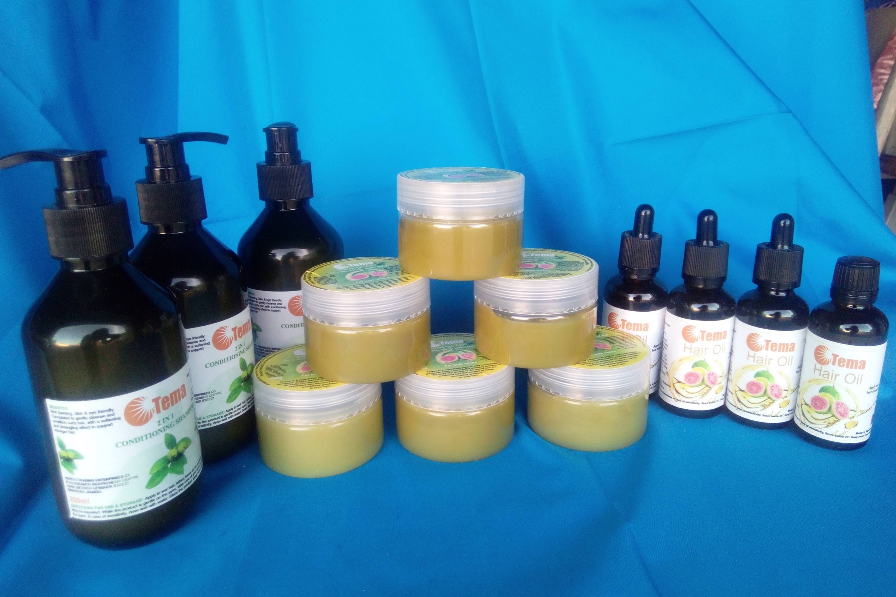 A selection of our cosmetics range.