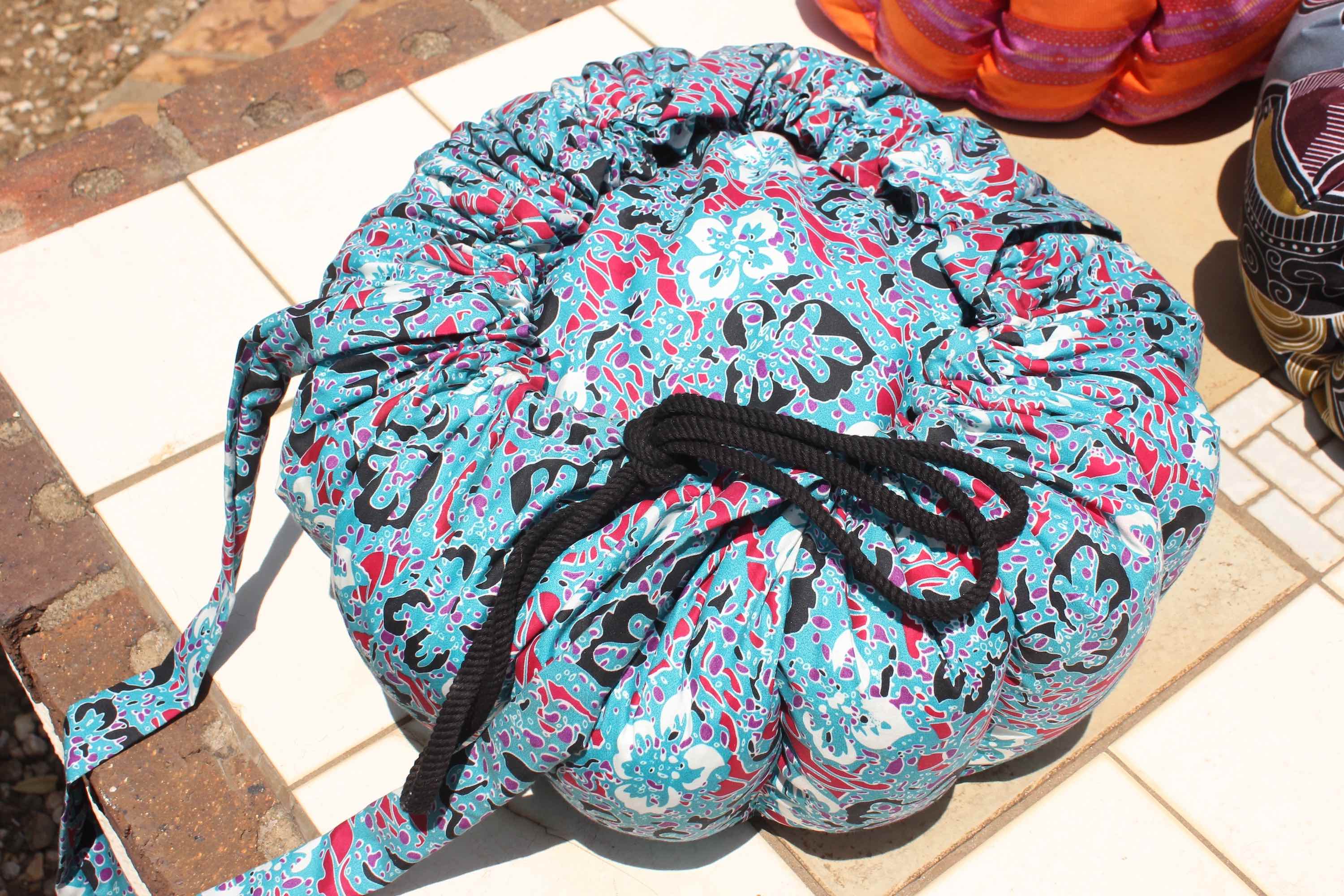 A Namibag after it has been sealed up.